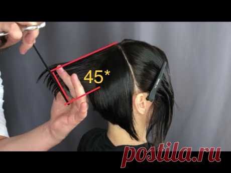 BOB HAIRCUT graduation by HAIR CONSTRUCTOR