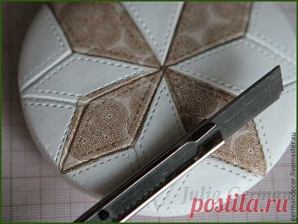 Имитация объемного пэчворка и стежки ткани - Сам себе волшебник