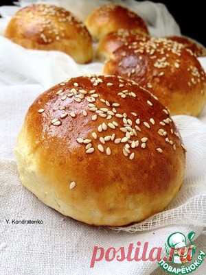 Булочки для гамбургеров - кулинарный рецепт