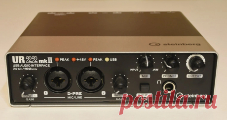 Обзор внешней звуковой карты Steinberg UR22mkII | Платы расширения | Обзоры | Клуб DNS