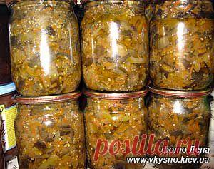 Баклажаны "Объедение". Рецепт с фото