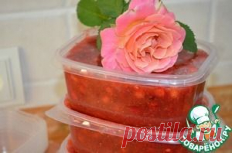 Заморозка сладкого соуса из ягод - кулинарный рецепт