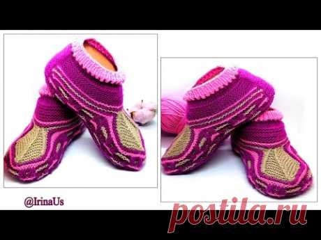 Супер-следки на 2-х спицах без швов. #следкиспицами ✅#IrinaUs  ✅#WorldofHandmade