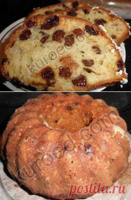 РЕЦЕПТЫ | Кекс с изюмом