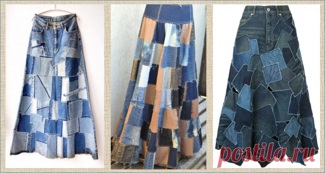 Переделка: фантазии на тему джинсовой юбки - 50 моделей для примера и рассматривания | МНЕ ИНТЕРЕСНО | Яндекс Дзен