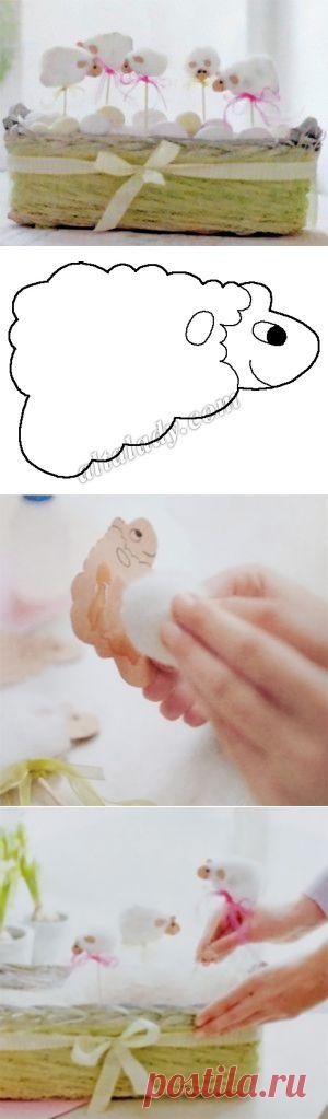 Поделка "Овечки". Пошаговая фото-инструкция | Альта Леди - AltaLady.com
