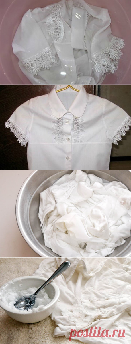 Отбеливатель для всех видов ткани, с которым не сравнится ни одно магазинное средство: