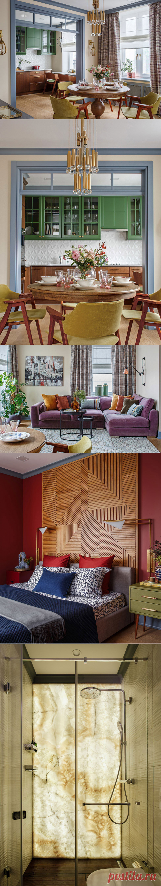 〚 Квартира с ретро деталями в Москве от Нади Зотовой 〛 ◾ Фото ◾ Идеи◾ Дизайн