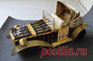 Букеты из конфет для мужчин: мастер класс | Сделай сам!