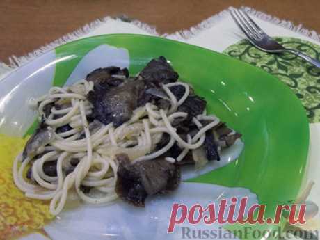 Рецепт: Спагетти с грибами на RussianFood.com