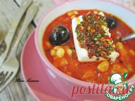Густой томатный суп с белой фасолью - кулинарный рецепт