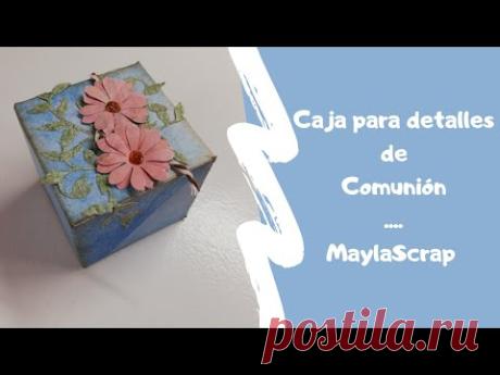 Cajita para Bombones🍬, MaylaScrap 💗💗