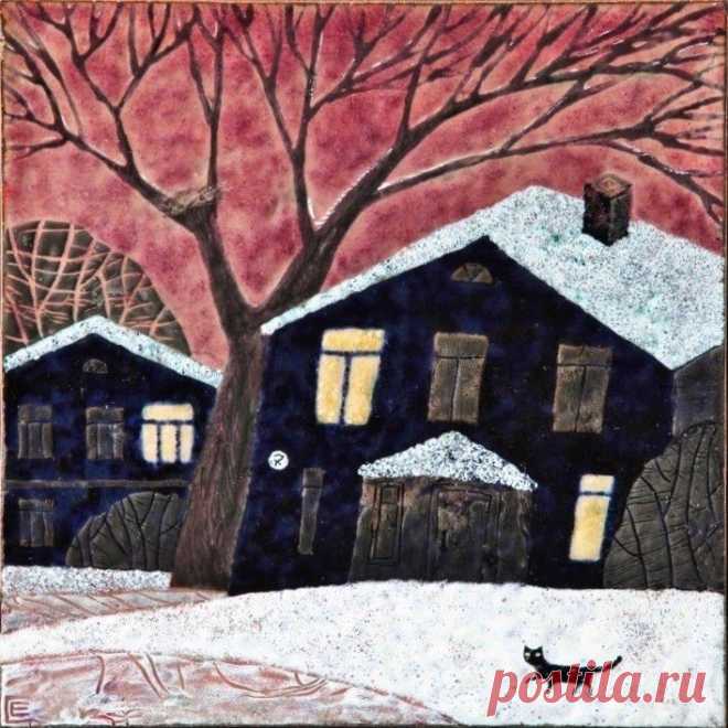 ЭМАЛИ - Сахарова Елена эмаль керамика украшения