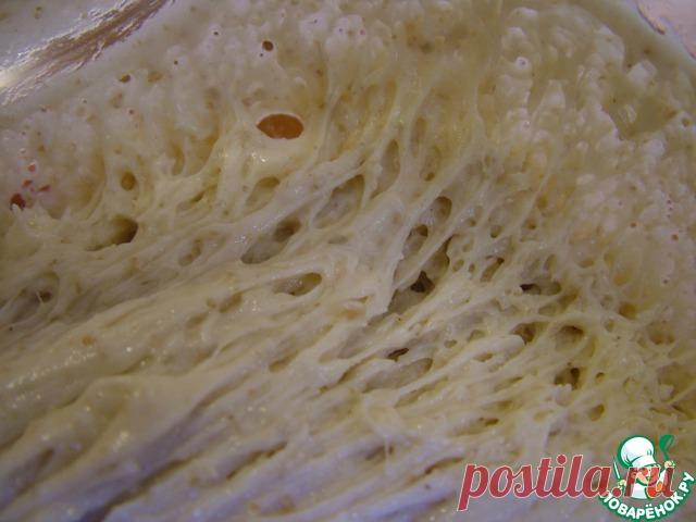 Как сделать закваску спонтанного брожения всего из двух продуктов - муки и воды