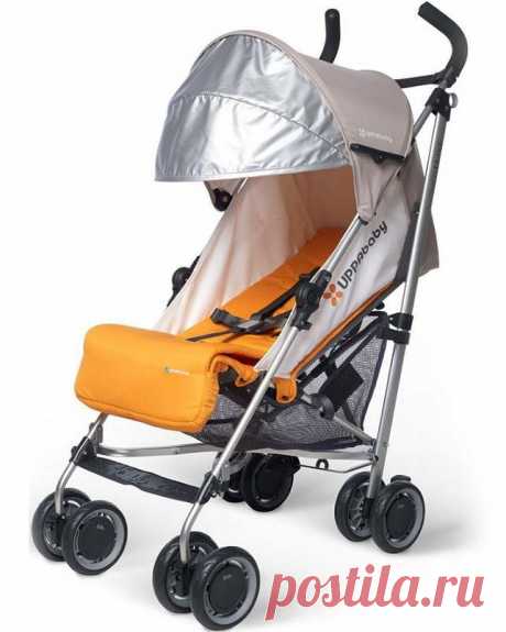 КОЛЯСКА-ТРОСТЬ G-LUXE ОРАНЖЕВАЯ UPPABABY
