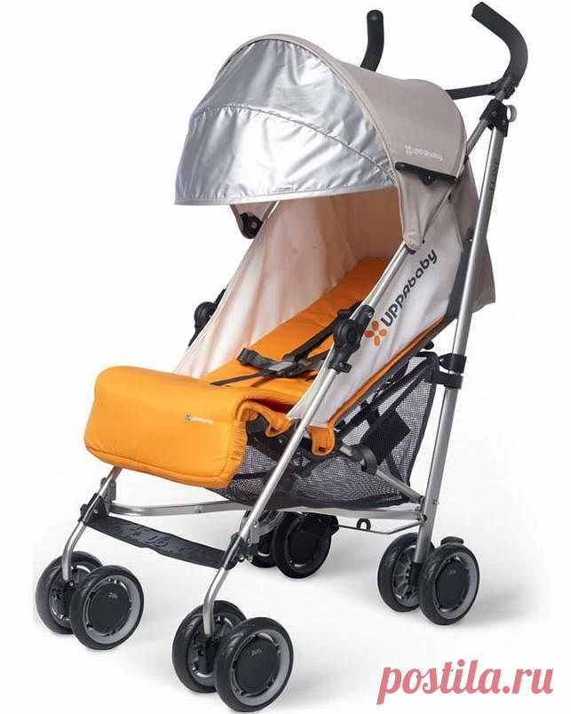 КОЛЯСКА-ТРОСТЬ G-LUXE ОРАНЖЕВАЯ UPPABABY