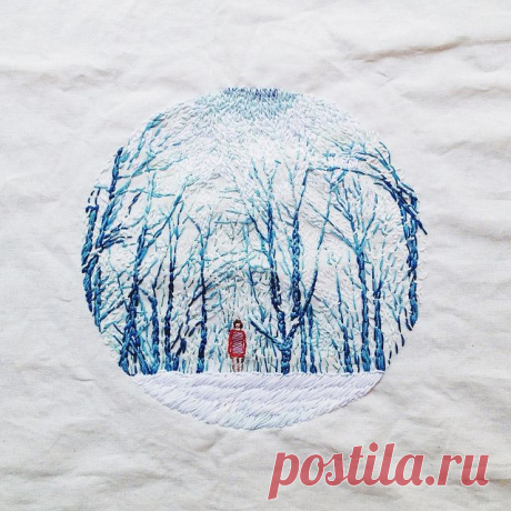 #вышивка #embroidery #рукоделие #stitching #needlework
