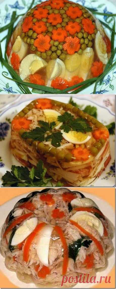Вкусно и красиво: Заливное из курицы | One of Lady - Журнал для женщин