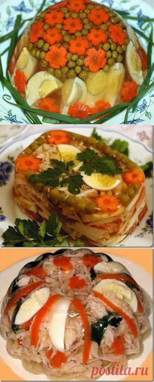 Вкусно и красиво: Заливное из курицы | One of Lady - Журнал для женщин