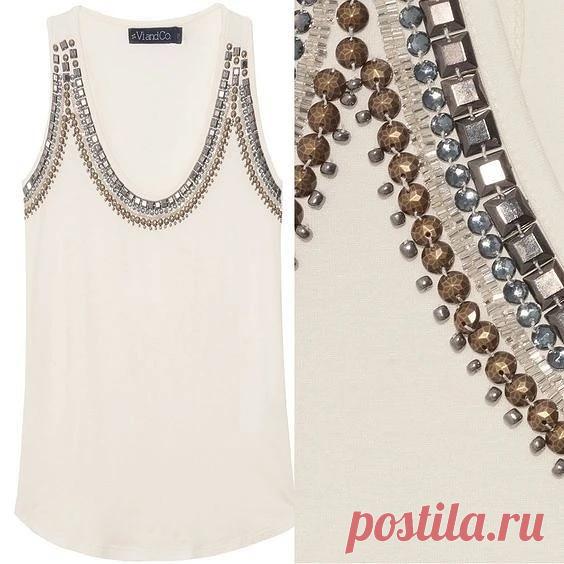 Декор одежды бусинами, бисером и стразами: 33 идеи — Мастер-классы на BurdaStyle.ru
