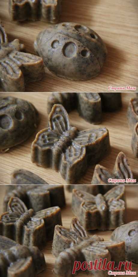 Кофейное мыло-скраб с нуля