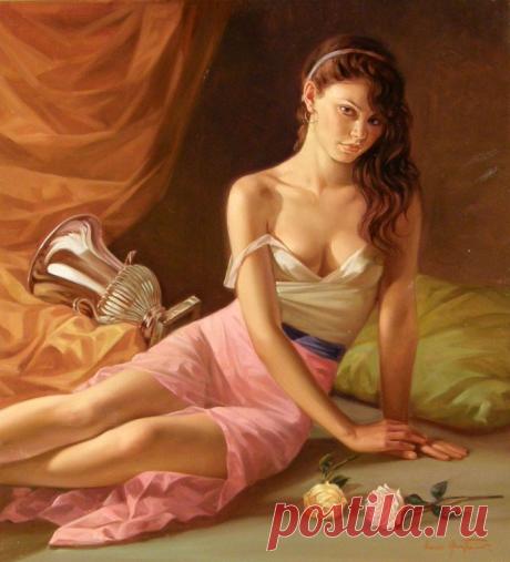 Воплощение женской красоты. Amitrano Lucio.
