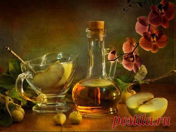 Яблочный уксус сотворит чудеса с вашим лицом! — Полезные советы