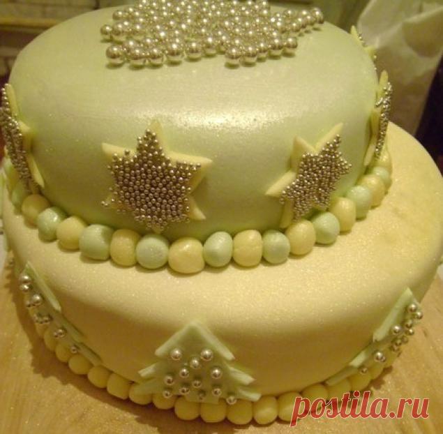 Двухъярусный торт! - Ярмарка Мастеров - ручная работа, handmade