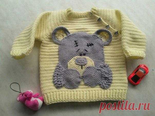 #вязание #крючком #спицами #схемы #рукоделие #творчество #амигурами #ажур #араны #схемыузоров #handmade #knitting #хендмейд #модели #узоры
Джемперок для малыша . Саязан крючком

Подписывайтесь на наши новости. Будьте с нами!!