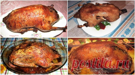 4 рецепта утки в духовке на Новый Год!