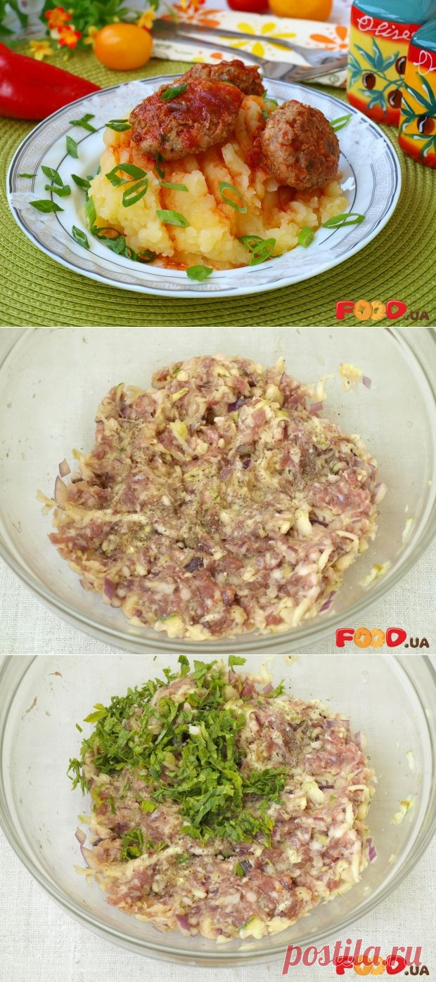 Мясные котлеты с кабачками - Кулинарные рецепты на Food.ua