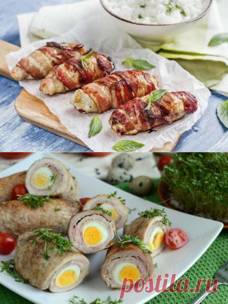 Рулетики из куриной грудки с начинкой: 10 оригинальных рецептов