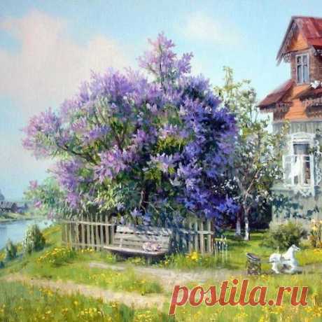 Русский художник Владимир Юрьевич Жданов