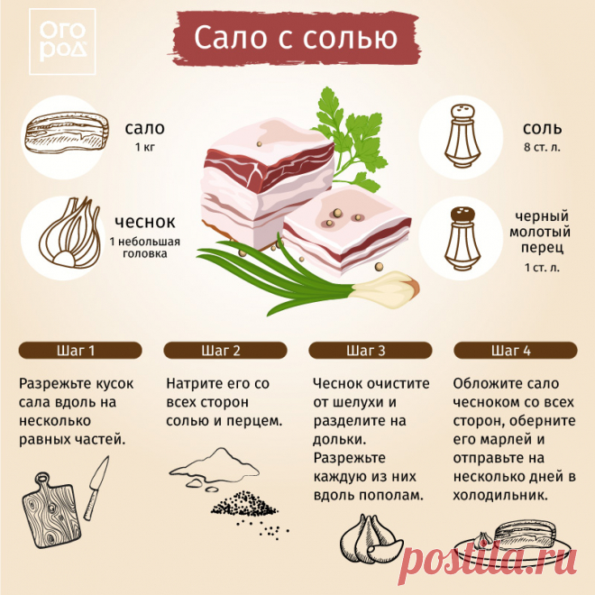 Как засолить сало: самые лучшие способы