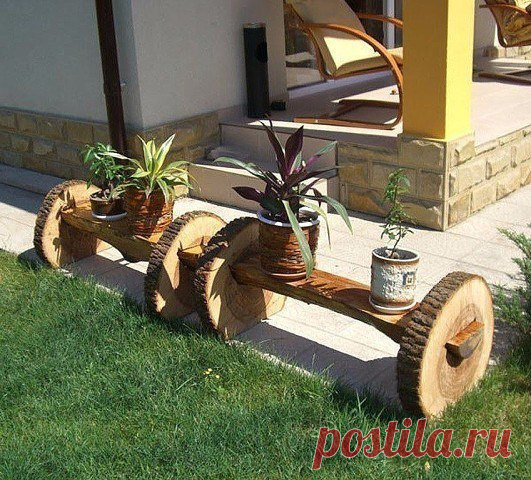 Шедевры для сада из простых вещей — Сделай сам, идеи для творчества - DIY Ideas