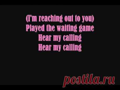 Geri Halliwell - calling текст и перевод.