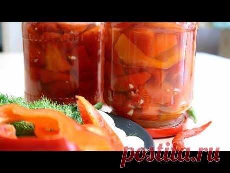 Маринованный перец на зиму без стерилизации