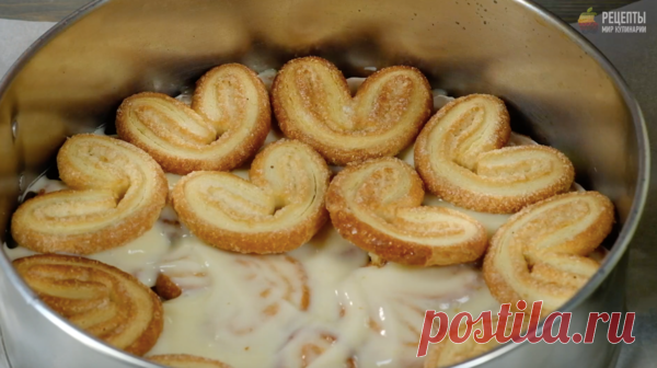 “Ленивый Наполеон” - любимый торт на скорую руку : видео и фоторецепт | Fresh Recipes | Яндекс Дзен