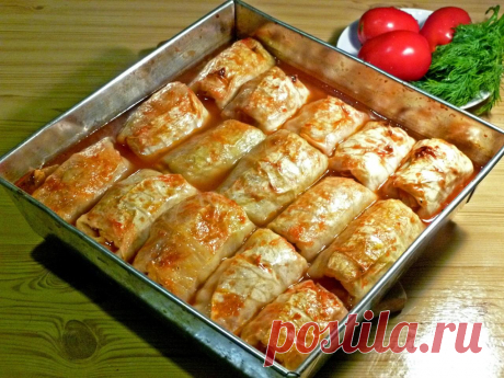 Голубцы в духовке в томатном соусе рецепт с фото пошагово - 1000.menu