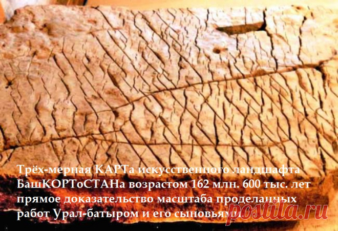 Урал-батыр и Первая КАРТа Земли.