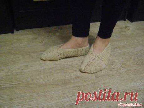 Мастер-класс "Следки спицами без швов" - Вязание - Страна Мам