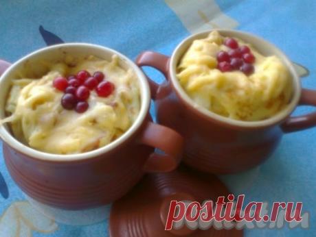 Куриные крученики в горшочках с белыми грибами и клюквенным соусом - рецепт с фото Крученики - рулетики из мяса с начинкой - очень вкусное блюдо украинской кухни. Готовят их с различными начинками и из разных видов мяса. Сегодня мы приготовим куриные крученики в горшочках с белыми грибами и клюквенным соусом. Идею увидела в Интернете, немного изменила и решила приготовить. ...