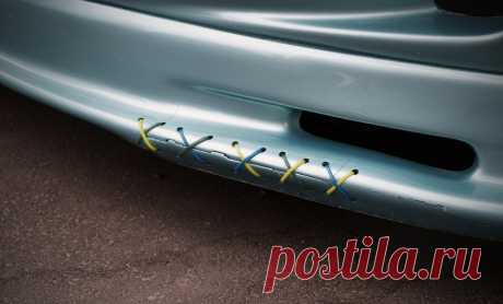 Ремонт бампера из пластика своими руками: советы и рекомендации