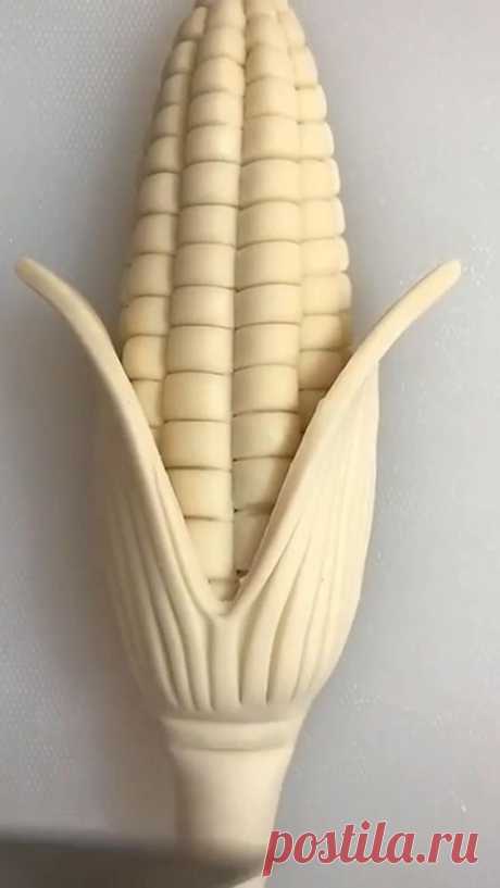 Pastry art. Corn