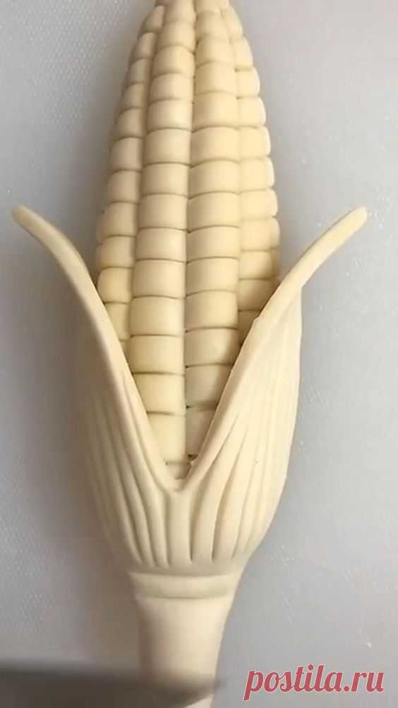 Pastry art. Corn