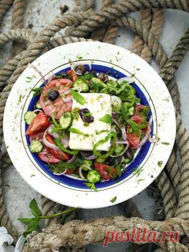 Пасхальные рецепты. Как приготовить греческий салат