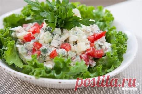 Салат "Юлия" - пошаговый кулинарный рецепт на Повар.ру