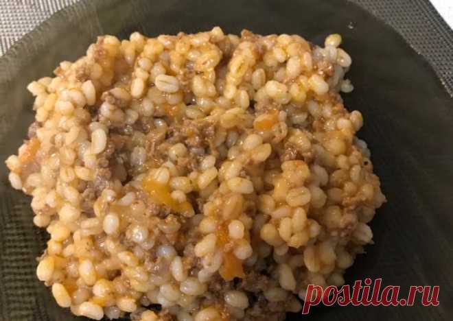 Перловка по-флотски - пошаговый рецепт с фото. Автор рецепта Татьяна . - Cookpad
