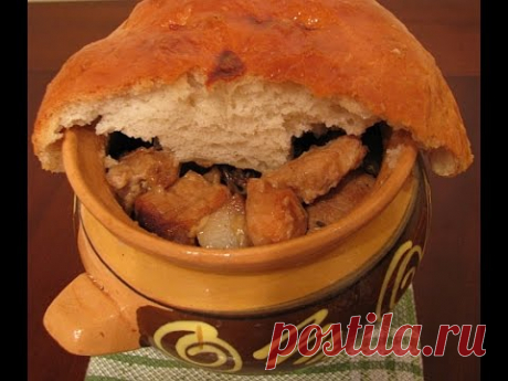 Жаркое "Русь" в горшочке