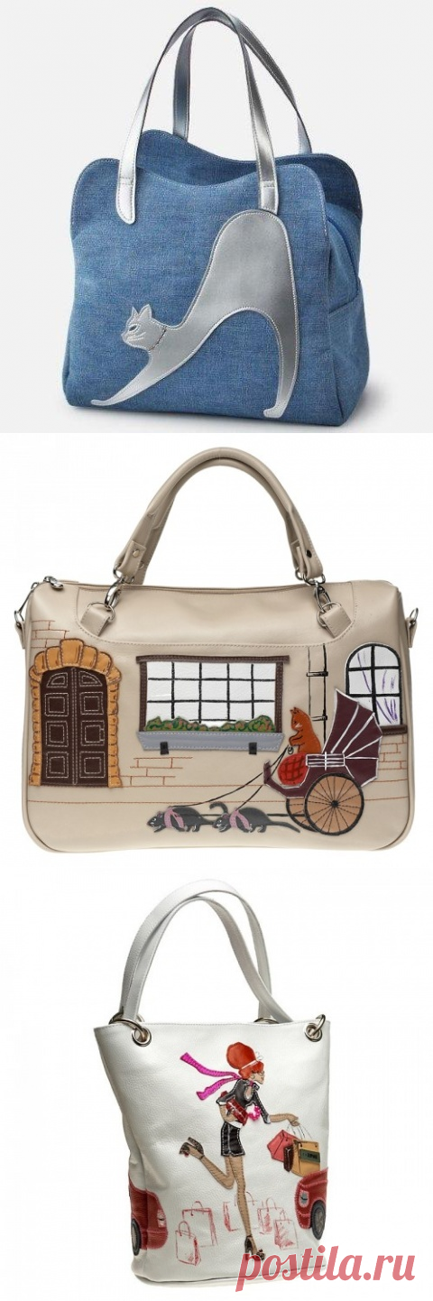 Оригинальные аппликации для сумок: идеи и шаблоны